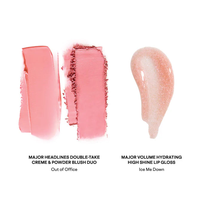 Glow & Gloss Radiance Duo | Blush & Lip Gloss Set by Veyron Lux